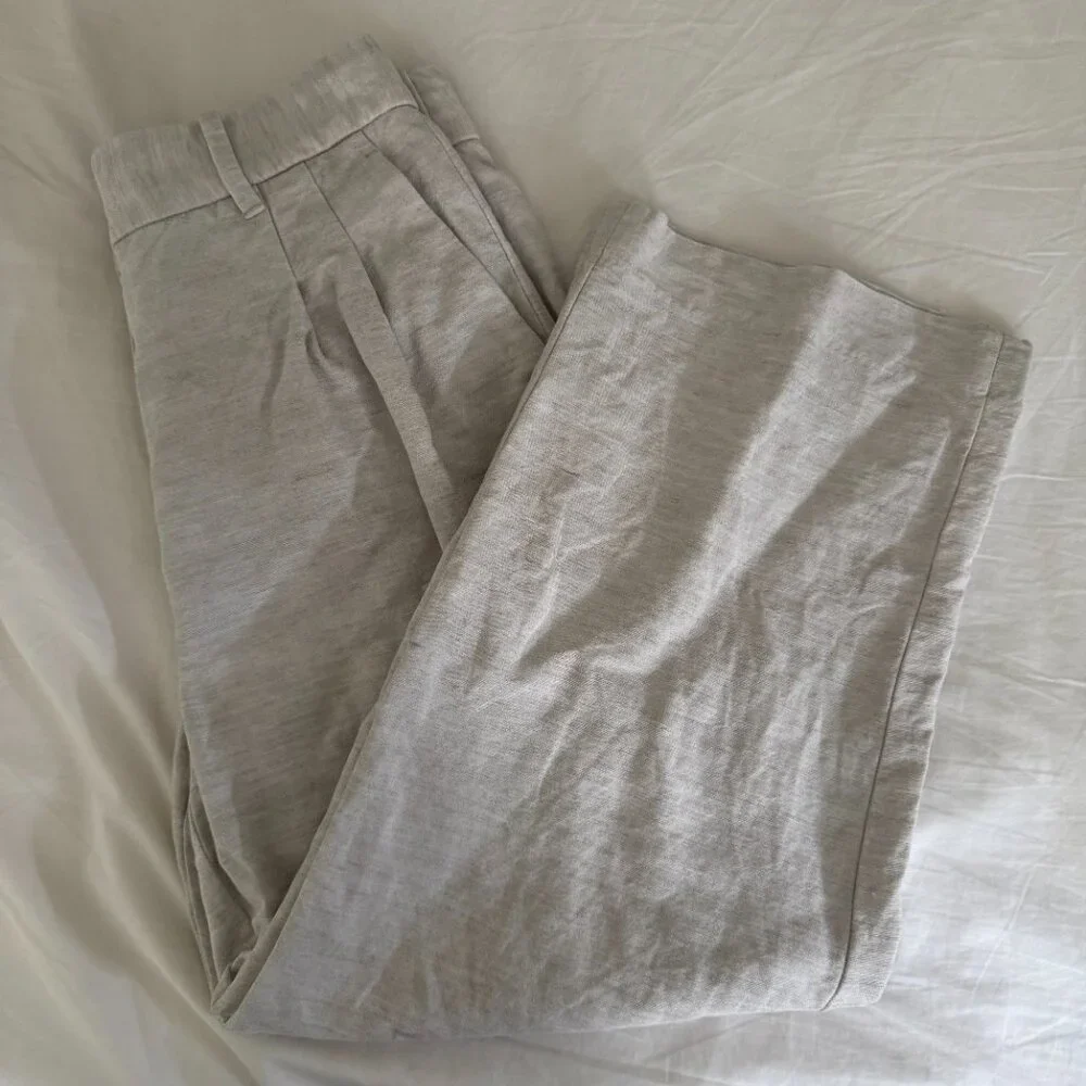 The Effortless Pant™ Cropped, Natural Ecru, size 0